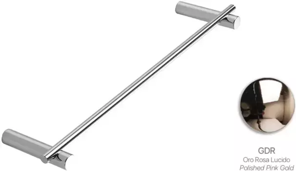 Полотенцедержатель Stil Haus Hashi HS06(17) 30 см, розовое золото