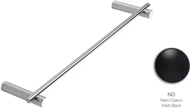 Полотенцедержатель Stil Haus Hashi HS06(23) 30 см, черный матовый