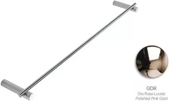 Полотенцедержатель Stil Haus Hashi HS45(17) 45 см, розовое золото