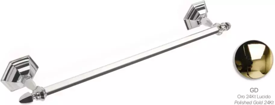 Полотенцедержатель Stil Haus Marte MA05(16) 60 см, золотой