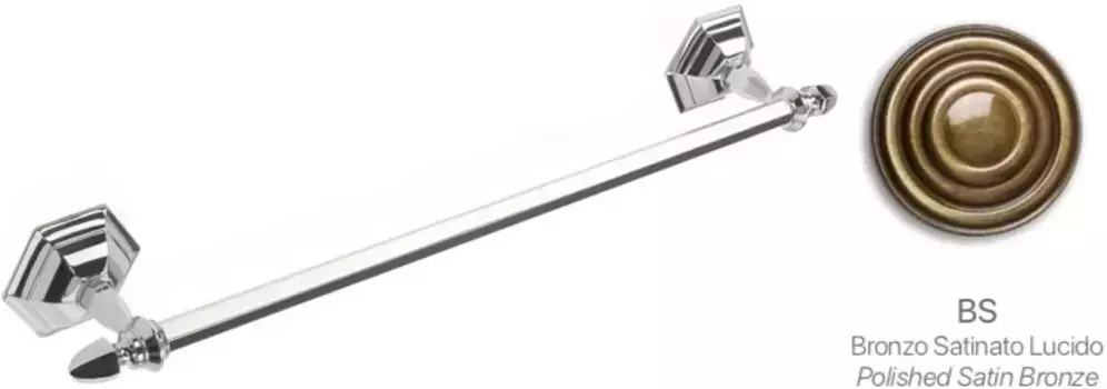 Полотенцедержатель Stil Haus Marte MA45(25) 49 см, бронза