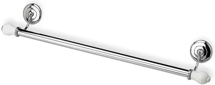 Полотенцедержатель Stil Haus Nemi N05(39) 60 см, хром/белый
