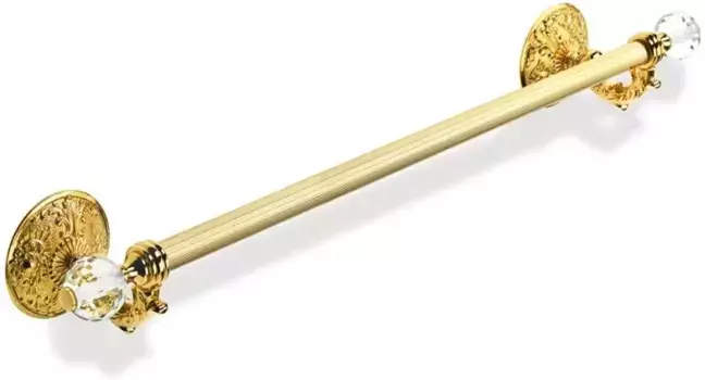 Полотенцедержатель Stil Haus Noto Light Murano NT05V(16) 65 см, золотой