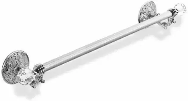 Полотенцедержатель Stil Haus Noto Light Murano NT05V(08) 65 см, хром