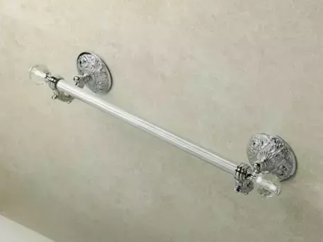 Полотенцедержатель Stil Haus Noto Light Murano NT45V(08) 55 см, хром