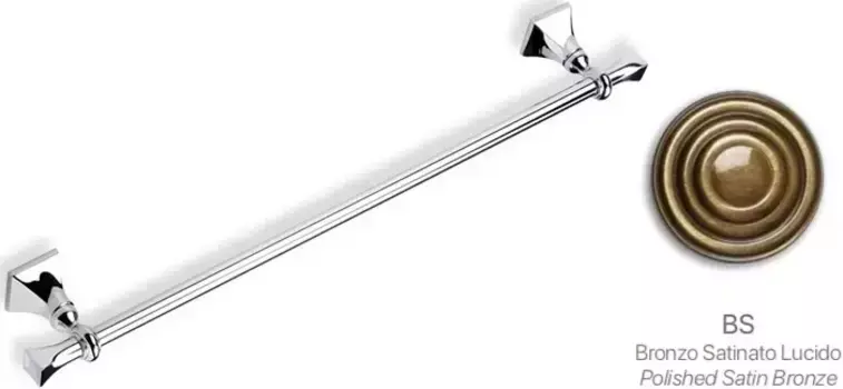 Полотенцедержатель Stil Haus Prisma PR45(25) 50 см, бронза