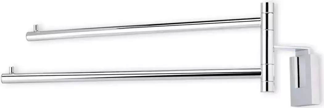 Полотенцедержатель Stil Haus Quid Q16(08) поворотный, двойной, хром