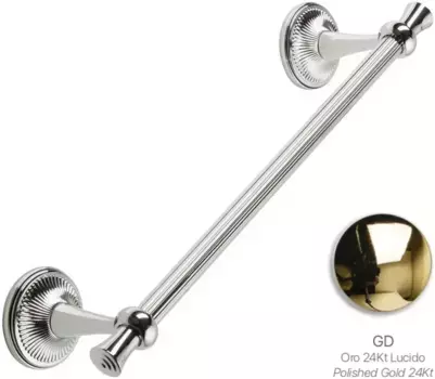 Полотенцедержатель Stil Haus Regal RG06(16) 37,5 см, золотой