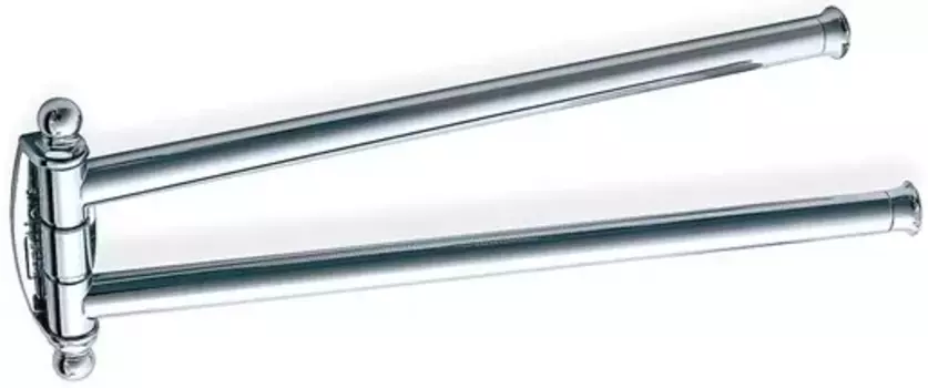 Полотенцедержатель Stil Haus Smart SM185(08) 36 см, поворотный, двойной, хром