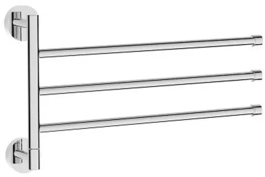 Полотенцедержатель тройной поворотный 35,8 см Rush Bianki BI76523