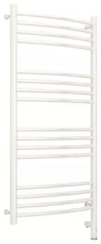 Полотенцесушитель электрический 1000x500 белый глянец МЭМ правый, перемычка выгнутая Сунержа Богема 3.0 12-5803-1050