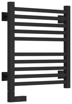 Полотенцесушитель электрический 500х400 черный матовый МЭМ левый Сунержа Модус 2.0 31-5600-5040