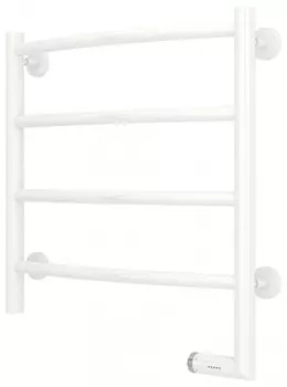 Полотенцесушитель электрический 500x500 белый глянец МЭМ правый Сунержа Галант 2.0 12-5201-5050