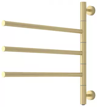 Полотенцесушитель электрический 542x585 шампань матовая Сунержа Триада 022-0822-0540