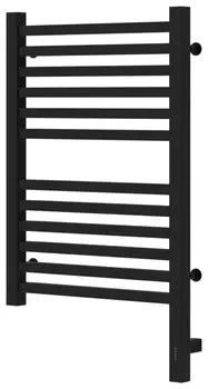 Полотенцесушитель электрический 600x400 черный матовый МЭМ правый Сунержа Модус 3.0 31-5701-6040