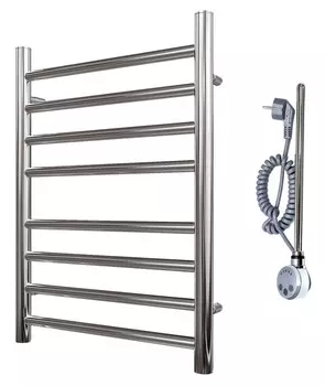 Полотенцесушитель электрический 600x432 ТЭН левый/правый Point Аврора П8 PN10146SE