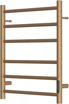 Полотенцесушитель электрический 600x532 диммер справа Point Аврора П6 PN10856BR