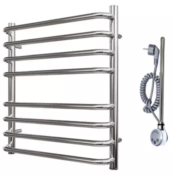 Полотенцесушитель электрический 600x532 ТЭН левый/правый Point Нептун Премиум П8 PN09156SE