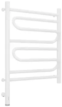Полотенцесушитель электрический 600x500 белый матовый МЭМ левый Сунержа Элегия 3.0 30-5818-6050