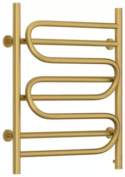 Полотенцесушитель электрический 700х600 золотой матовый МЭМ правый Сунержа Иллюзия 032-0545-7060