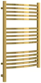 Полотенцесушитель электрический 800х500 золотой МЭМ левый Сунержа Аркус 3.0 03-5704-8050