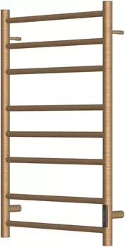 Полотенцесушитель электрический 800x532 диммер справа Point Аврора П8 PN10858BR