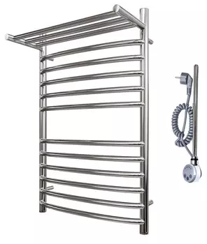 Полотенцесушитель электрический 800х532 ТЭН левый/правый Point Альфа П11 PN05158SPE