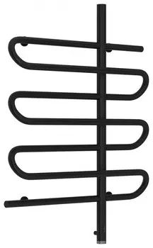 Полотенцесушитель электрический 800х600 черный матовый МЭМ правый Сунержа Эпатаж 31-0551-8060