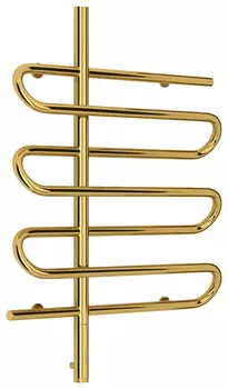 Полотенцесушитель электрический 800х600 золотой МЭМ левый Сунержа Эпатаж 03-0550-8060