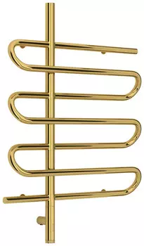 Полотенцесушитель электрический 800х600 золотой МЭМ левый Сунержа Эпатаж 3.0 03-5850-8060