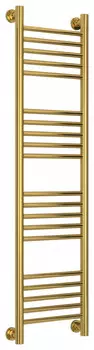 Полотенцесушитель водяной 1200х300 золотой Сунержа Богема+ 03-0220-1230