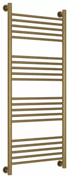 Полотенцесушитель водяной 1200x500 перемычка выгнутая состаренная бронза Сунержа Богема+ 05-0221-1250