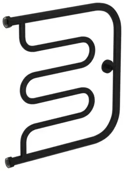 Полотенцесушитель водяной 500x500 черный матовый Сунержа Лира 31-0011-5050