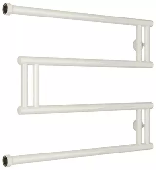 Полотенцесушитель водяной 500x650 белый глянец Сунержа High-Tech+ model "M" 12-4050-5065