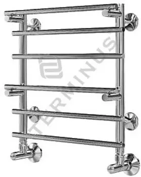 Полотенцесушитель водяной 525х510 подключение нижнее Terminus Вента П6