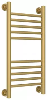 Полотенцесушитель водяной 600х300 золотой матовый Сунержа Богема+ 032-0220-6030