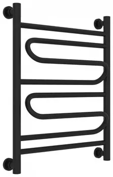 Полотенцесушитель водяной 600х500 черный матовый Сунержа Элегия+ 31-0205-6050