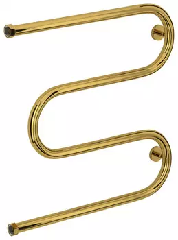 Полотенцесушитель водяной 600x600 золотой Сунержа М-образный+ 03-4007-6060