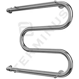 Полотенцесушитель водяной 632х400 Terminus М-образный с полкой Ø32 4620768880377