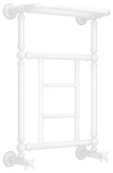 Полотенцесушитель водяной 660x400 белый глянец Сунержа Ренессанс 1452 12-0282-6640