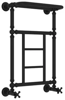 Полотенцесушитель водяной 660x400 черный матовый Сунержа Ренессанс 1452 31-0282-6640