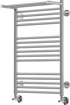 Полотенцесушитель водяной 780х532 подключение нижнее Terminus Аврора с полкой П16