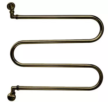 Полотенцесушитель водяной поворотный Margaroli Vento 400OB бронза