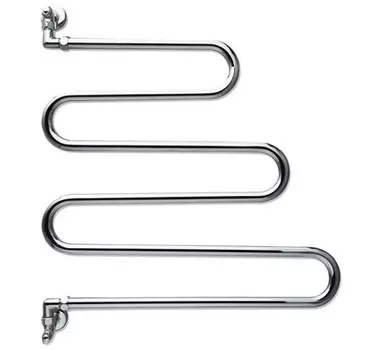 Полотенцесушитель водяной поворотный Margaroli Vento 405CR хром