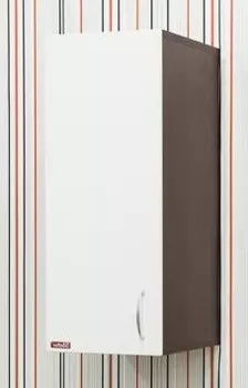 Полупенал подвесной венге/белый L Sanflor Мокко H0000000030