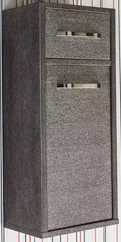 Полупенал подвесной венге серебряная патина L Sanflor Румба H0000000266