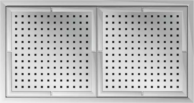 Потолочный душ 420x220 мм Nobili AD139/37CCR