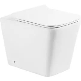 Приставной безободковый унитаз BelBagno Ardente-R BB003CBR