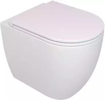 Приставной безободковый унитаз GSG Like LKWC01000P