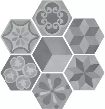 Пуату микс 20x23,1 керамический гранит